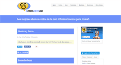 Desktop Screenshot of elcuentachistes.com